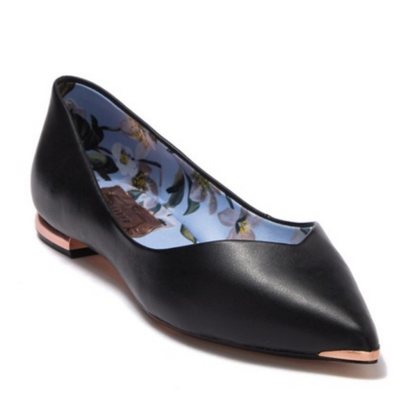 Ted Baker London Leather Flat