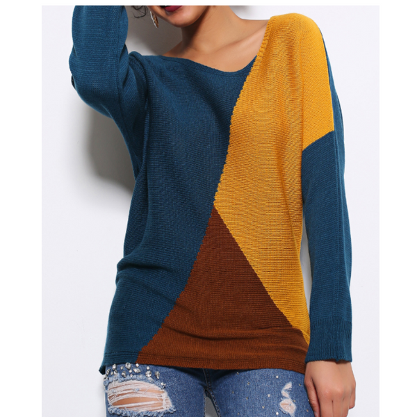 Color Block Sweater