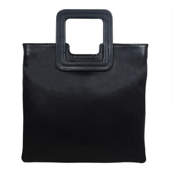 Leather Fold-Over Clutch