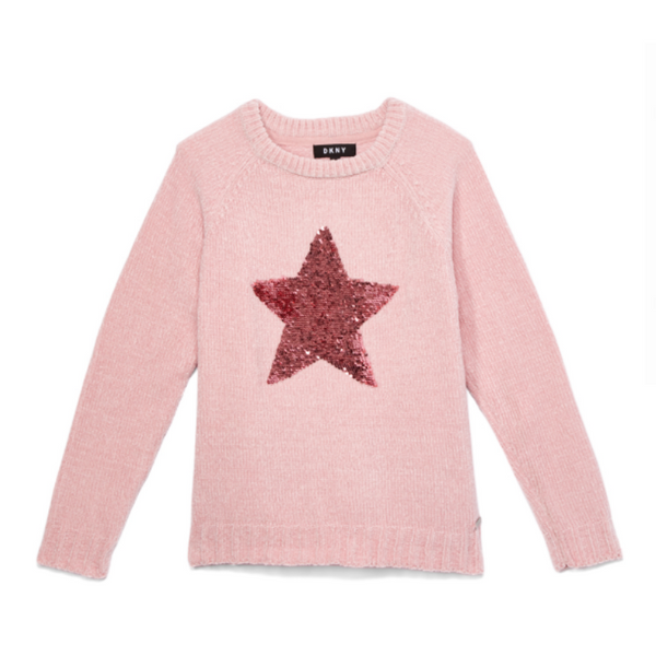 DKNY Girls Star Sweater