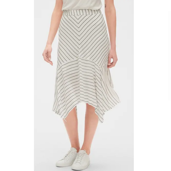 Stripe Handkerchief Skirt