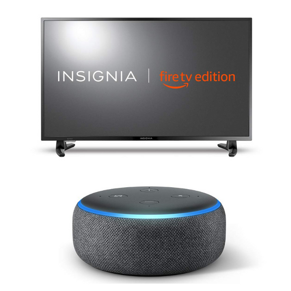 Insignia Full HD Smart TV Fire Edition With FREE 3rd Generation Echo Dot