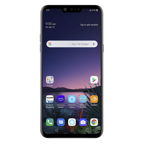LG G8 ThinQ desbloqueado con teléfono inteligente Alexa de 128 GB