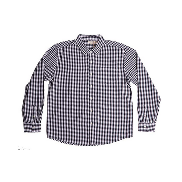 Whisky & Oak Slim Fit Gingham Plaid Casual Button Down Shirt (6 Colors)