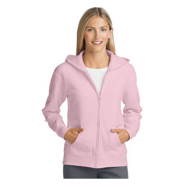 Hanes ComfortSoft Women's Full Zip Hoodies (7 Colors)