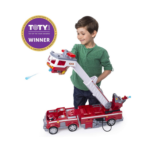 Paw Patrol Ultimate Rescue Fire Truck With Extendable 2′ Ladder