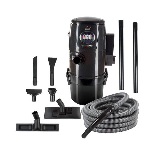Aspiradora para automóvil en seco y húmedo de pared Bissell Garage Pro con kit de herramientas para automóvil