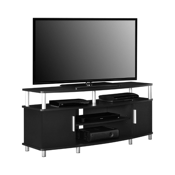 Ameriwood Home Carson TV Stand for TVs up to 50" (Black)