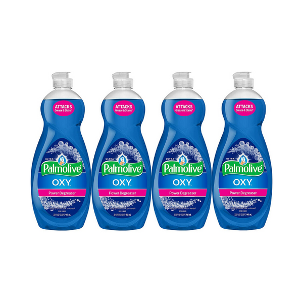 4-Ct 32.5-Oz Palmolive Ultra Liquid Dish Soap (Oxy Power Degreaser)