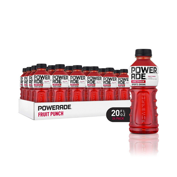 24 Bottles Of Powerade (3 Flavors)