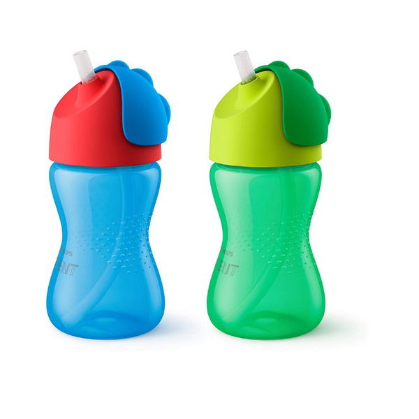 2 Pack Of Philips Avent My Bendy Straw Cup