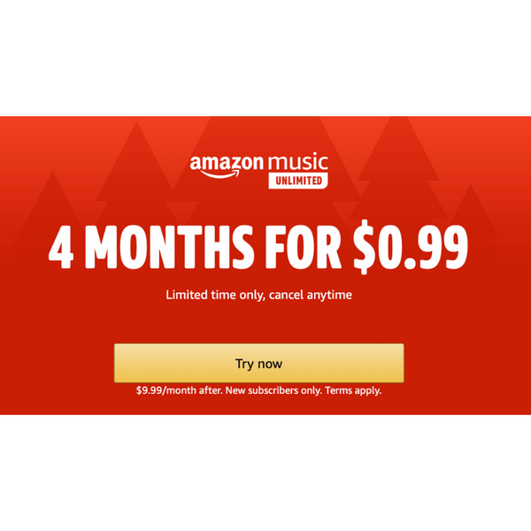 First 4-Months of Amazon Music Unlimited