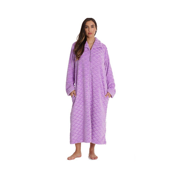 Buy One Get One FREE! Just Love Plush Zipper Lounger Robe for Women (8 Colors)