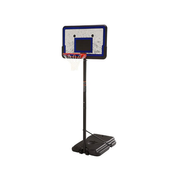 Sistema de baloncesto portátil ajustable en altura de por vida, tablero trasero de 44 pulgadas