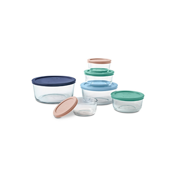 Pyrex 8 Or 12 Piece Storage Or Mixing Glass Bowl Sets On Sale