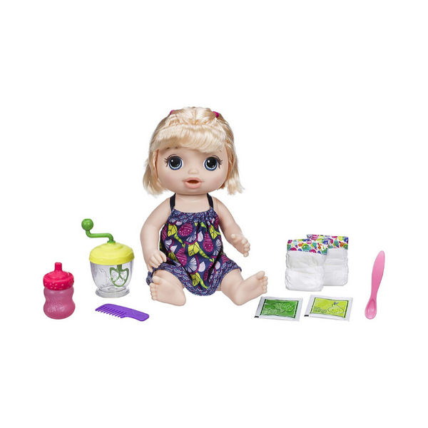 Baby Alive Sweet Spoonfuls Blonde Baby Doll Girl