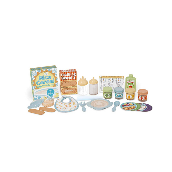 Melissa & Doug Mine to Love Mealtime Play Set