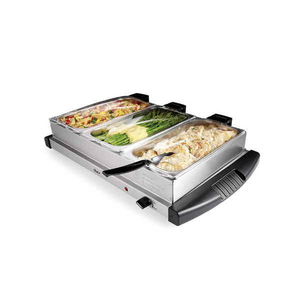 Bandeja calentadora para servidor de buffet Oster