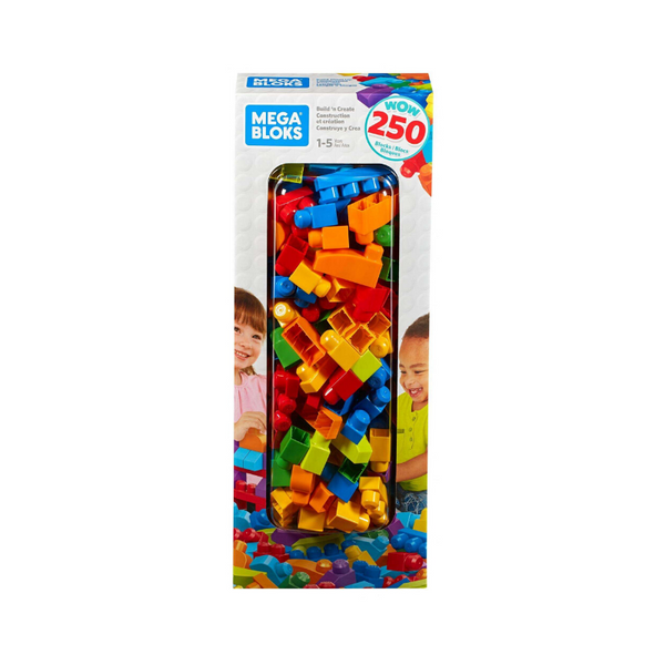 Juego de bloques Mega Bloks Big Builders Build 'N Create de 250 piezas