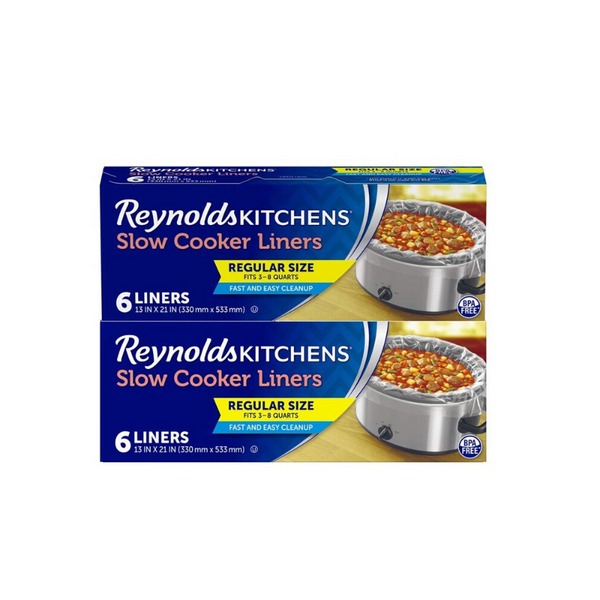 12 Reynolds Kitchens Slow Cooker Liners