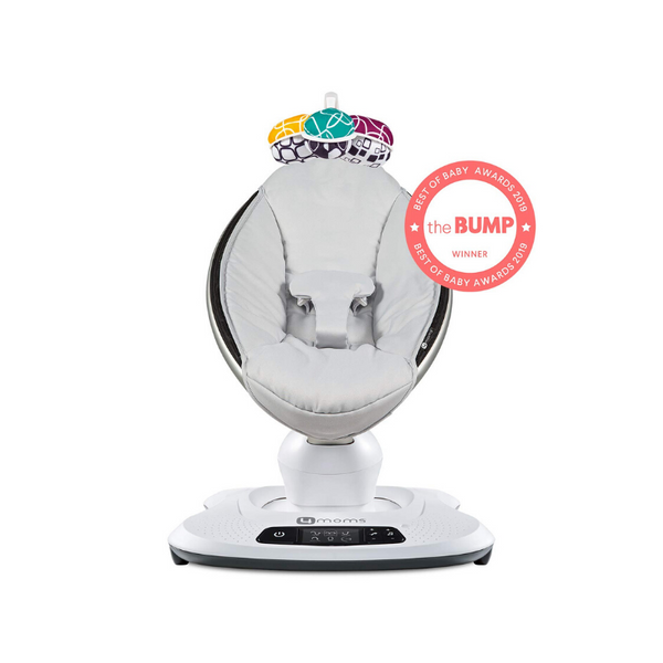 4moms mamaRoo 4 Columpio para bebés, balancín para bebés de alta tecnología, con Bluetooth habilitado