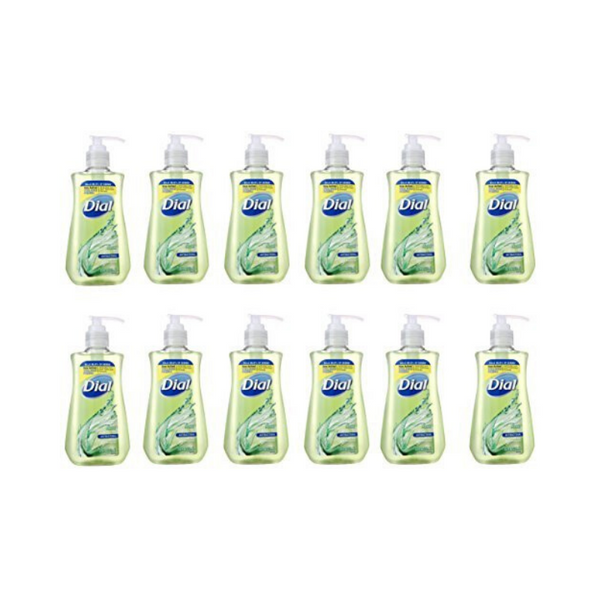 Jabón de manos líquido antibacteriano Dial, paquete de 12