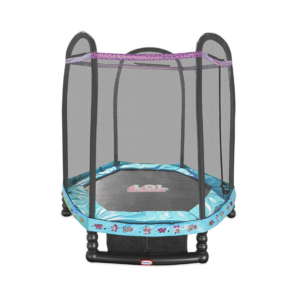 L.O.L. Surprise! 7' Enclosed Trampoline with Safety Net
