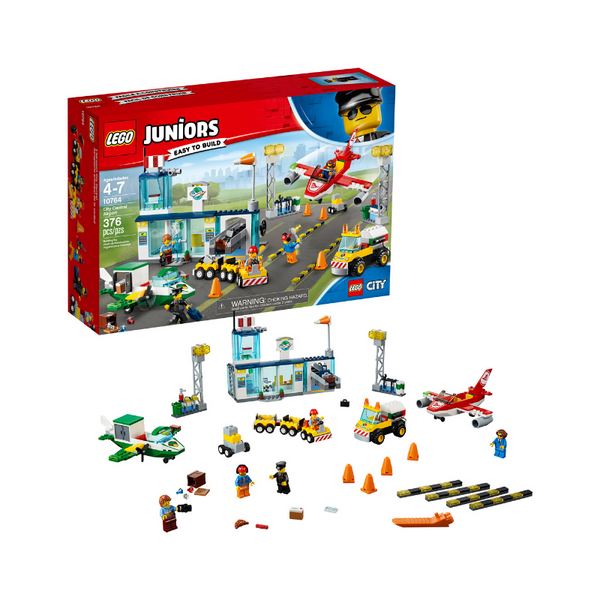 LEGO Juniors City Central Airport (376 Pieces)