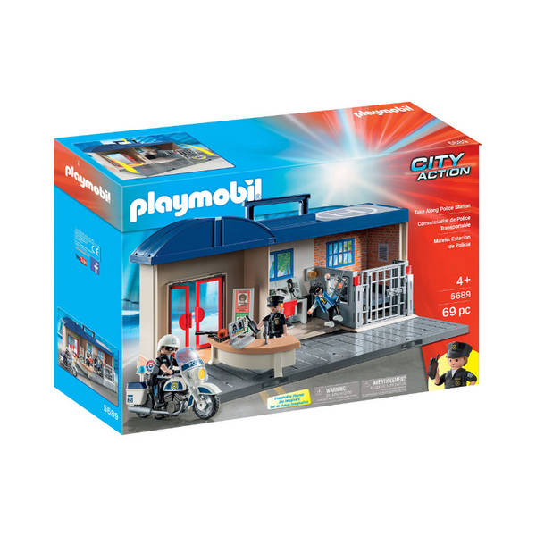 Playmobil Take Along Police Station
