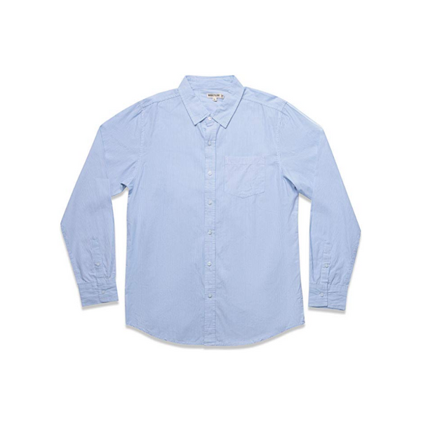 Whiskey & Oak Slim Fit Stripe Casual Button Down Men's Shirt (3 Colors)