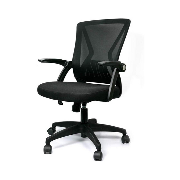 Mid Back Mesh Office Swivel Chair With Lumbar Support