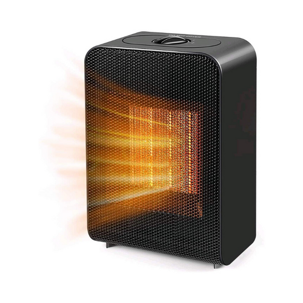 Portable Space Heater With Overheat & Tip-Over Protection