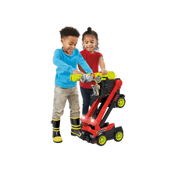 Fisher-Price Rescue Heroes Transforming Fire Truck with Lights & Sounds