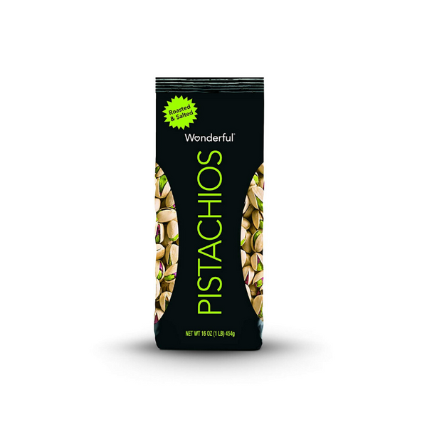 16-Oz Bag Roasted and Salted Wonderful Pistachios