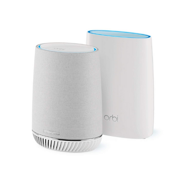 Netgear Orbi Tri-band Whole Home Mesh WiFi System With Built-in Smart Speaker