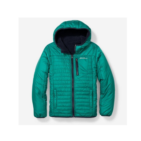 Boys' Eddie Bauer Rock Creek Reversible Jacket (Green)