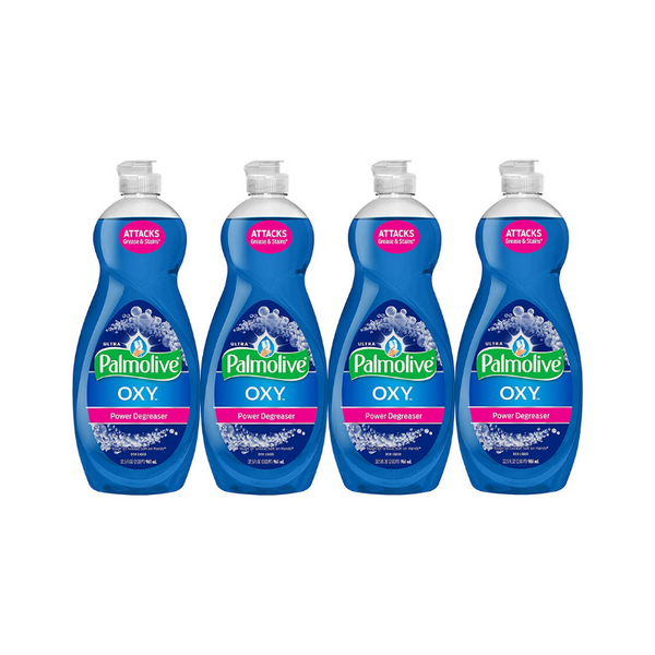 4 Bottles Of 32.5oz Palmolive Ultra Oxy Power Degreaser Dish Soap