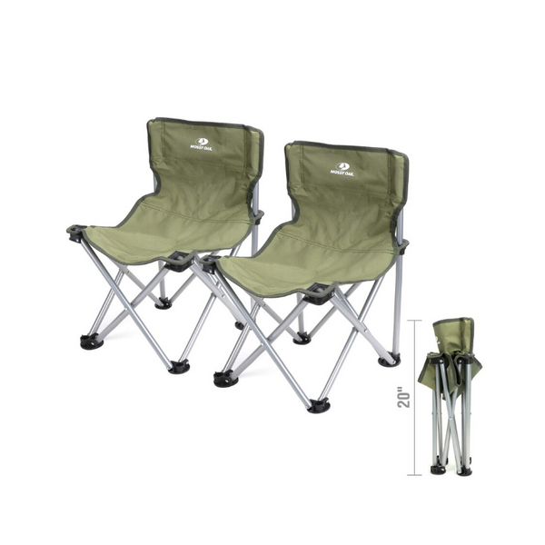 Pack Of 2 Mossy Oak Mini Folding Chairs