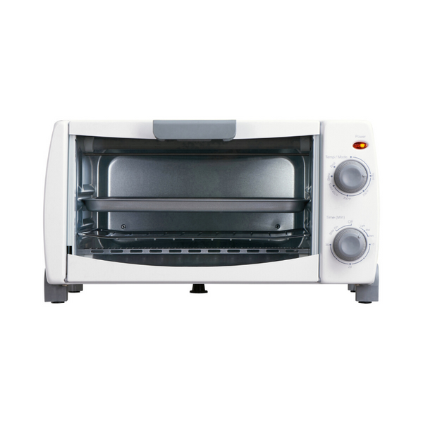 Horno tostador blanco Mainstays de 4 rebanadas