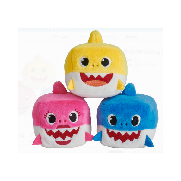 Pack Of 3 Pinkfong Baby Shark Official Song Cubes