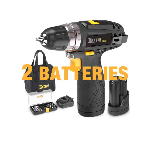 12V MAX Compact Cordless Drill set with 2 2000mAh Batteries and 29pcs Accessories