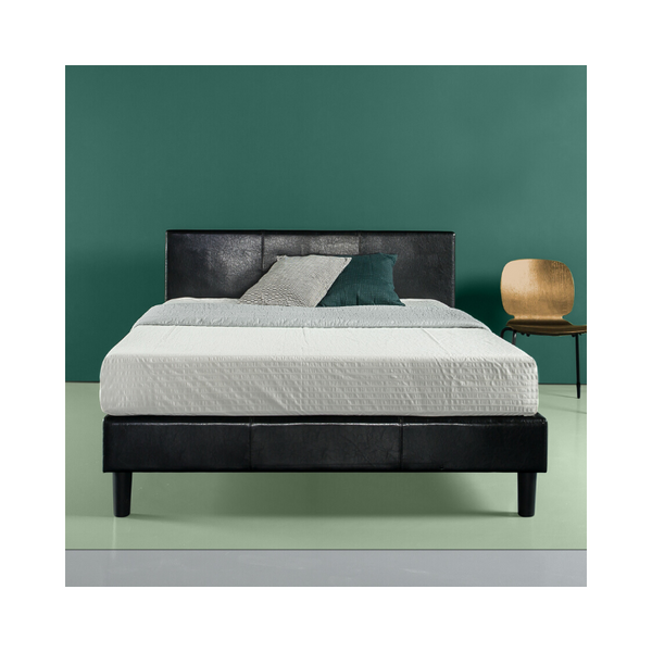 Zinus Faux Leather Platform Beds On Sale