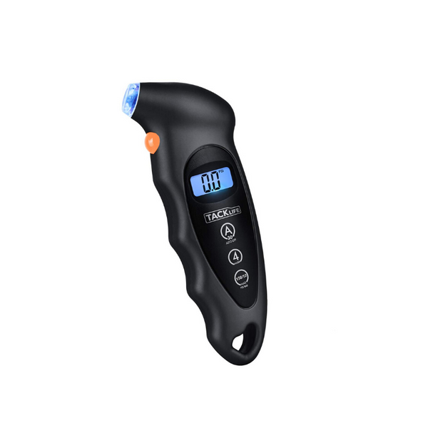 Digital Tire Pressure Gauge, Backlit Display & LED Nozzle Tire Gauge