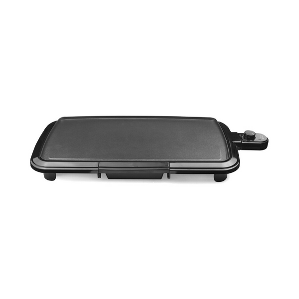 20" Black Griddle with Adjustable Temperature Control