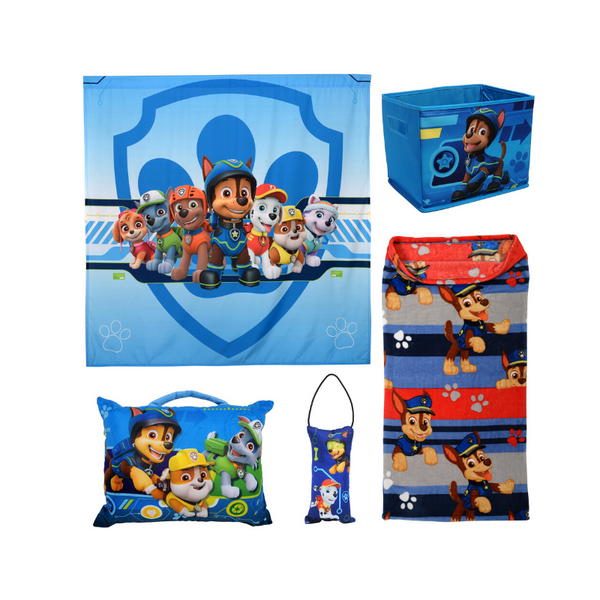 Paw Patro, Super Mario Or L.O.L! Surprise 5 Piece Bedroom Set With Pillows, Blanket & More