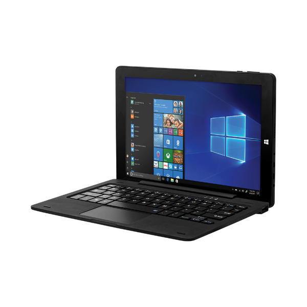 Tableta de 10,1" con teclado, doble núcleo, procesador Intel, almacenamiento de 32 GB