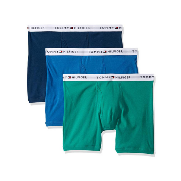 Tommy Hilfiger Calzoncillos tipo bóxer clásicos de algodón para hombre