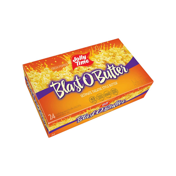 24 Bags Of Jolly Time Ultimate Movie Theater Style Microwave Popcorn (OU-Dairy)