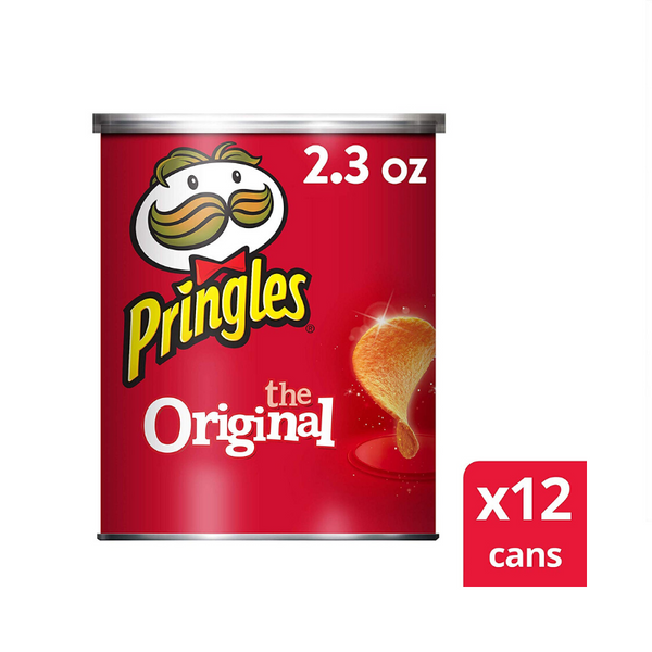 12 Cans Of The Original Pringles