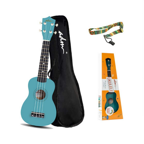 Kids Beginners 21 Inch Soprano Ukulele With Starter Pack Kit